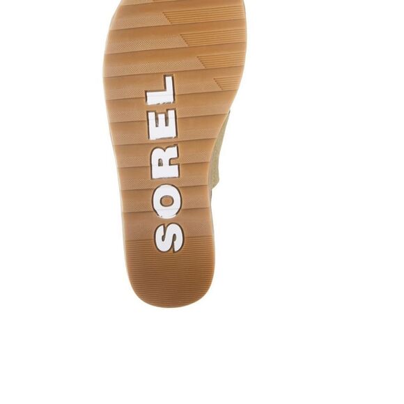 SOREL Ella II Slingback Leather Sandal, Comfort Shoe Olive Beige Size 10.5, NWT - Picture 16 of 16